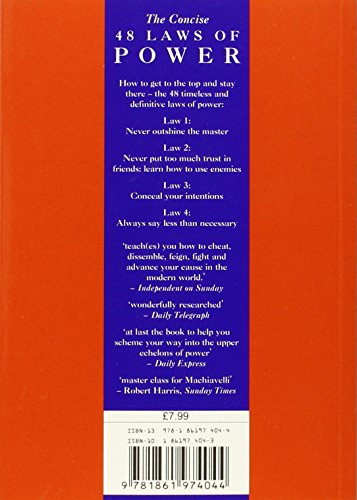 كيف تمسك بزمام الامور انجليزي the 48 laws  power